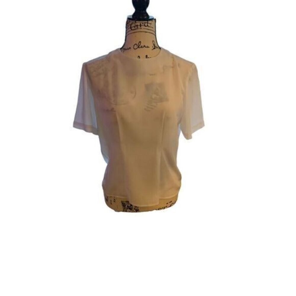 Vintage White Blouse